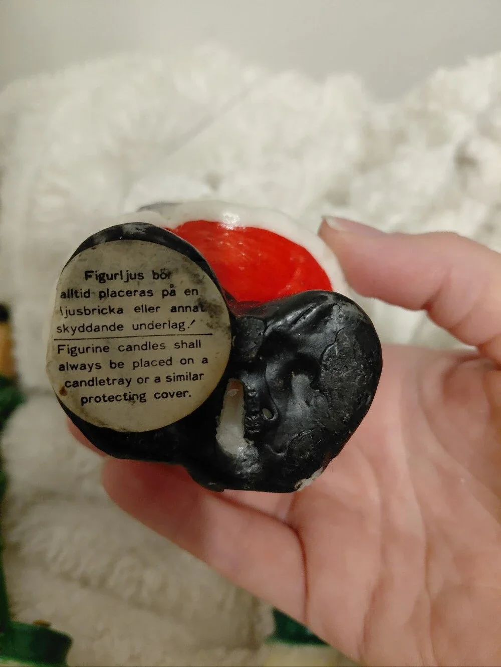 Vintage 50s 70s Holiday Sculpture Candles
